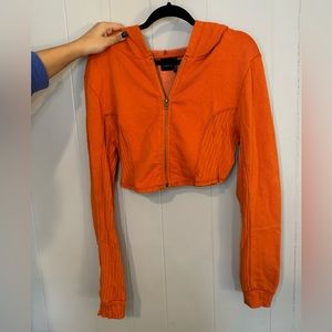 Urban outfitters cropped hoodie, vintage hoodie size large (fits small- - large)